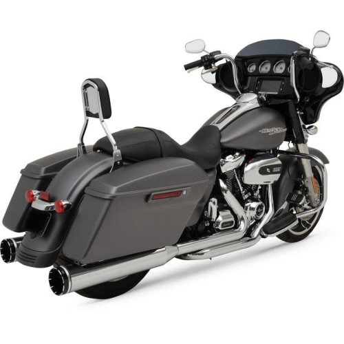 PartzBiz HD: 4413751-Khrome Werks Chrome 2 Step Crossover Headers 4.5" Tracer Slip on Harley FLH M8 | 200400A PartzBiz HD: 4413751-Khrome Werks Chrome 2 Step Crossover Headers 4.5" Tracer Slip on Harley FLH M8 | 200400A