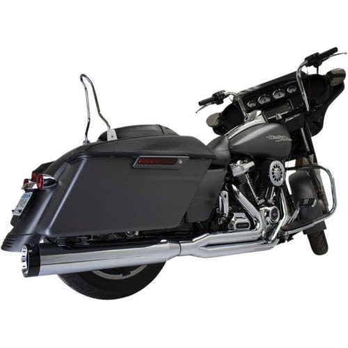 PartzBiz HD: 4413757-Chrome Werks Chrome 4.5” Outlaw 2-1 Exhaust System Harley Touring 09-16 No Tip | ท่อ 200780 PartzBiz HD: 4413757-Chrome Werks Chrome 4.5” Outlaw 2-1 Exhaust System Harley Touring 09-16 No Tip | ท่อ 200780