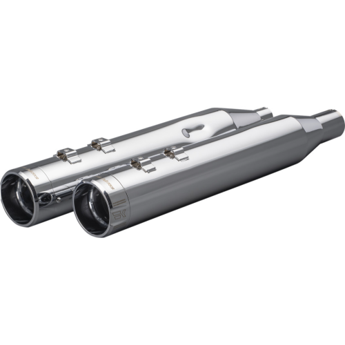 PartzBiz HD: 4413729-Khrome Werks HP-Plus Chrome 4.5” ท่อไอเสียสำหรับ Harley Milwaukee 8 FLH 17- | 202925