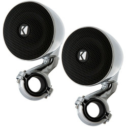 PartzBiz HD DS44050573 - Kicker 40PSM32 3" Enclosed Clamp On Handlebar Speaker Pair 2Ohm 50W sound system speakers audio radio stereo upgrade harley davidson motorcycle bagger touring atv 4 wheeler handle bars PartzBiz HD DS44050573 - Kicker 40PSM32 3" Enclosed Clamp On Handlebar Speaker Pair 2Ohm 50W sound system speakers audio radio stereo upgrade harley davidson motorcycle bagger touring atv 4 wheeler handle bars