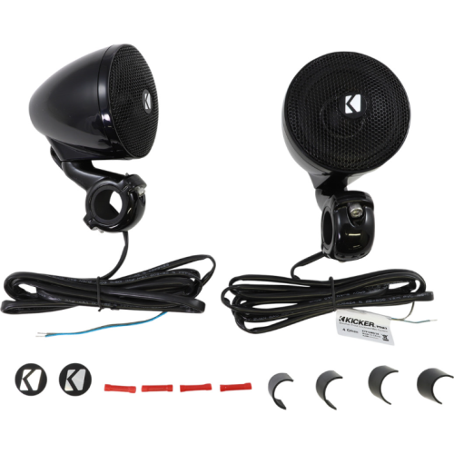 PartzBiz HD: 4413668-Kicker Black Mini Speakers 4 ohm Bar Mount Universal 47PSMB34 PartzBiz HD: 4413668-Kicker Black Mini Speakers 4 ohm Bar Mount Universal 47PSMB34