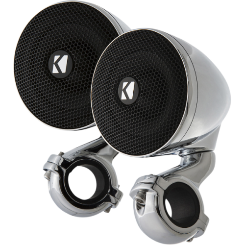 PartzBiz HD: 4413669-Kicker Chrome Mini Speakers 2 ohm Bar Mount Universal 47PSM32 PartzBiz HD: 4413669-Kicker Chrome Mini Speakers 2 ohm Bar Mount Universal 47PSM32