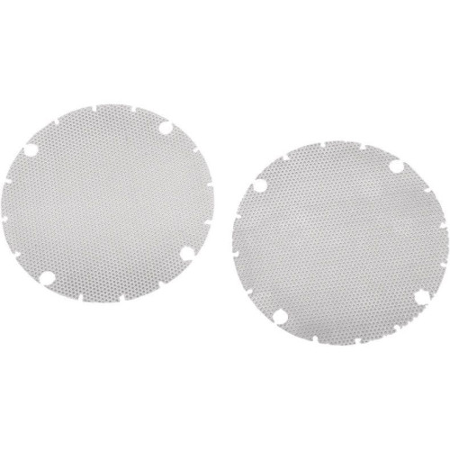 PartzBiz HD: 4413594-Klock Werks 4405-0151 Raw Mesh Rear Speaker Pod Grills Harley FLH/T 99-13 PartzBiz HD: 4413594-Klock Werks 4405-0151 Raw Mesh Rear Speaker Pod Grills Harley FLH/T 99-13
