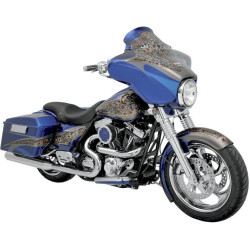 PartzBiz HD DS23100213 - Klock Werks 6.5" Black Flare Batwing Windshield For Harley FLHT FLHX 96-13 | KW05-01-0200 PartzBiz HD DS23100213 - Klock Werks 6.5" Black Flare Batwing Windshield For Harley FLHT FLHX 96-13 | KW05-01-0200