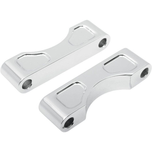 PartzBiz HD: 4413552-Klock Werks Tire Hugger Chrome Front Fender 21" Mounting Blocks Harley FLH/T - KW05-01-0102-C