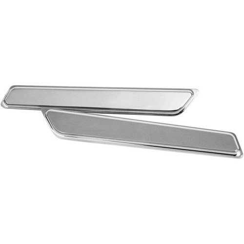 PartzBiz HD: 4413557-Klock Werks Chrome Limited Saddlebag Hinge Inserts for Harley Touring FLHT 14-15 | Klock Werks