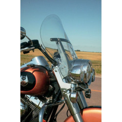 PartzBiz HD DS23100387 - Klock Werks Clear 16" Flare Billboard Replacement Windshield Harley FLD & FLHR | KW05-01-0237 PartzBiz HD DS23100387 - Klock Werks Clear 16" Flare Billboard Replacement Windshield Harley FLD & FLHR | KW05-01-0237