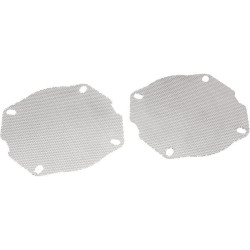 PartzBiz HD DS44050097 - Klock Werks Front Fairing Mesh Speaker Grilles Harley Dresser FLH/T Electra Glide 96-13