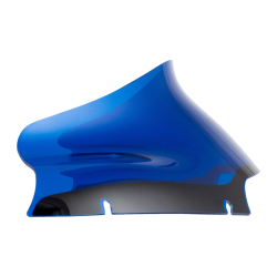PartzBiz HD DS23100785 - Klock Werks Kolor Flare 6" Blue Windshield 4 Harley 15-23 FLTR Road Glide Models | KWW-01-0665