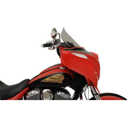PartzBiz HD DS23120480 - Klock Werks KW05-01-0497-T Short 14" Tinted Flare Windshield Indian Chieftain Roadmaster  14-19 2312-0480 23120480