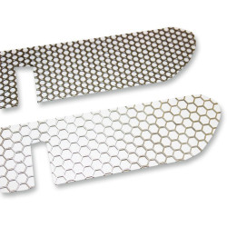 PartzBiz HD DS23300121 - Klock Werks Round Mesh Stainless Fairing Vent for Harley 14-18 Batwing - KW12-00-0002 PartzBiz HD DS23300121 - Klock Werks Round Mesh Stainless Fairing Vent for Harley 14-18 Batwing - KW12-00-0002