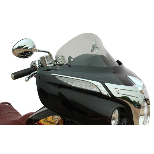 PartzBiz HD: 4413413-Klock Werks Tall 12" Light Tint Flare Windshield Indian Chieftain Roadmaster | KW05-05-0037