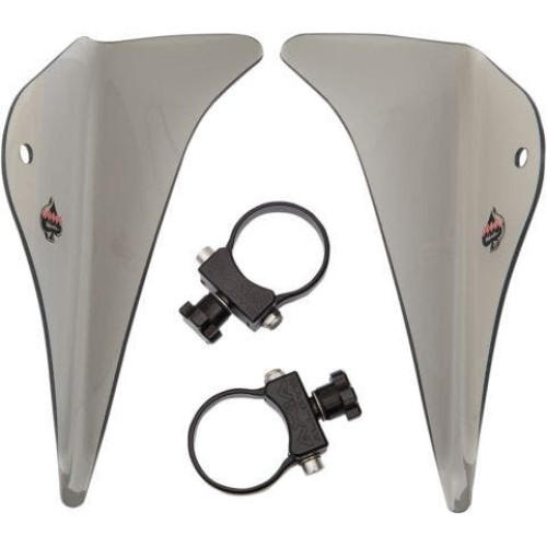 PartzBiz HD: 4413370-Klock Werks UTV Dark Smoke Flare Wings Universal Polaris Fit KW05-010426-DS