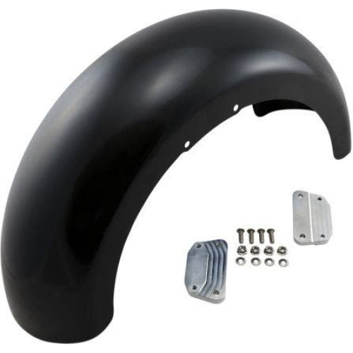 PartzBiz HD: 4413339-Klock Werks Wrapper Hugger Series Front Fender w/ Mounting Blocks 18-19 Softail FLFB milwaukee eight