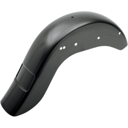 PartzBiz HD: 4413342-Klockwerks 4" Stretched Rear Fender w/ Frenched Plate Pocket Harley Softail | KW05-02-0302E PartzBiz HD: 4413342-Klockwerks 4" Stretched Rear Fender w/ Frenched Plate Pocket Harley Softail | KW05-02-0302E