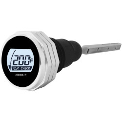 PartzBiz HD DS22120789 - KOSO BA053011 Silver Digital Oil Gauge Dip Stick 07-16 Harley-Davidson Touring FLH/T road electra glide king temp level LCD display PartzBiz HD DS22120789 - KOSO BA053011 Silver Digital Oil Gauge Dip Stick 07-16 Harley-Davidson Touring FLH/T road electra glide king temp level LCD display