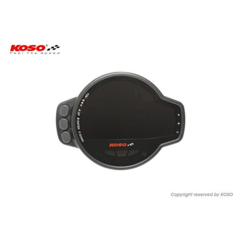 PartzBiz HD: 4413302-Koso BA078100 MS-01 Meter Universal Digital Speedometer Gauge w/ Multi functions