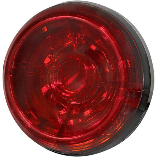 PartzBiz HD: 4413311-Koso HB035020 Solar Red 3-3/8 ” มอเตอร์ไซค์แบบกลม LED เบรกไฟท้ายไฟวิ่งสว่าง Harley Davidson Indian Yamaha Triumph Suzuki Custom Chopper Softail Sportster Touring Dyna Street Stop Fender Lighting Upgrade Replacement PartzBiz HD: 4413311-Koso HB035020 Solar Red 3-3/8 ” มอเตอร์ไซค์แบบกลม LED เบรกไฟท้ายไฟวิ่งสว่าง Harley Davidson Indian Yamaha Triumph Suzuki Custom Chopper Softail Sportster Touring Dyna Street Stop Fender Lighting Upgrade Replacement