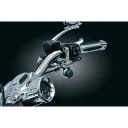 PartzBiz HD KA1483 - Kuryakyn 1483 Chrome Clutch / Brake Perch Handlebar Electrical Power Point Device Charger PartzBiz HD KA1483 - Kuryakyn 1483 Chrome Clutch / Brake Perch Handlebar Electrical Power Point Device Charger