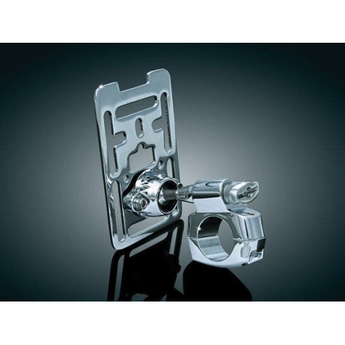 PartzBiz HD: 4413235-Kuryakyn 1680 Chrome 1 ” Tech-Connect Premium XL อุปกรณ์ติดตั้งแฮนด์จักรยานยนต์