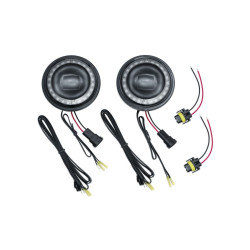 PartzBiz HD KA2477 - Kuryakyn 2477 Black Orbit Prism+ 4-1/2” หลอดไฟ LED ผ่าน Harley Indian PartzBiz HD KA2477 - Kuryakyn 2477 Black Orbit Prism+ 4-1/2” หลอดไฟ LED ผ่าน Harley Indian