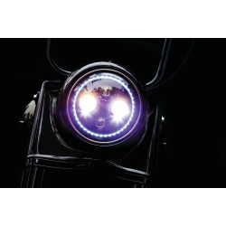 PartzBiz HD KA2478 - Kuryakyn 2478 Black Orbit Prism+ ไฟหน้า LED 7 นิ้วพร้อมตัวควบคุม Bluetooth HDHarley Indian softail dyna vrod scout octane Victory Sportster PartzBiz HD KA2478 - Kuryakyn 2478 Black Orbit Prism+ ไฟหน้า LED 7 นิ้วพร้อมตัวควบคุม Bluetooth HDHarley Indian softail dyna vrod scout octane Victory Sportster