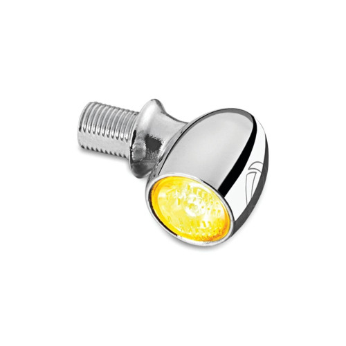 PartzBiz HD: 4413175-Kuryakyn 2857 Chrome Kellermann Atto Rear Run/Brake Turn Signal 12v Universal led bright best