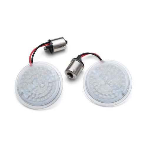 PartzBiz HD: 4413180-Kuryakyn 2936 LuminEZ LED Rear Turn Signal Insert 1156 Amber Bullet Style Harley PartzBiz HD: 4413180-Kuryakyn 2936 LuminEZ LED Rear Turn Signal Insert 1156 Amber Bullet Style Harley
