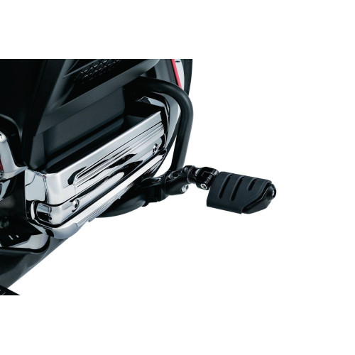 PartzBiz HD: 4413117-Kuryakyn 3995 Gloss Black Ergo II Cruise Mounts พร้อมหมุด ISO Trident Dually