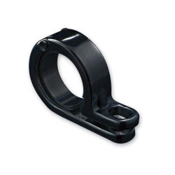 PartzBiz HD KA4023 - Kuryakyn 4023 Gloss Black Universal P-Clamp สำหรับท่อ 1-1/8”/1-1/4” ขายตัวละ PartzBiz HD KA4023 - Kuryakyn 4023 Gloss Black Universal P-Clamp สำหรับท่อ 1-1/8”/1-1/4” ขายตัวละ