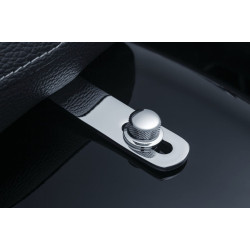 PartzBiz HD KA5210 - Kuryakyn 5210 Chrome Knurled 2 Up Quick Seat เปิดตัวรุ่น Indian '14-'18