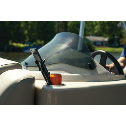 PartzBiz HD: 4412956-Kuryakyn 6474 ที่วางแก้วและโทรศัพท์ Free-Flex Universal Tension Held