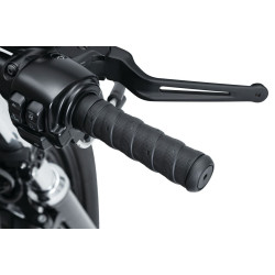 PartzBiz HD KA6590 - Kuryakyn 6590 Classic Wrap Grips 1 ” สีดำ Old School Universal
