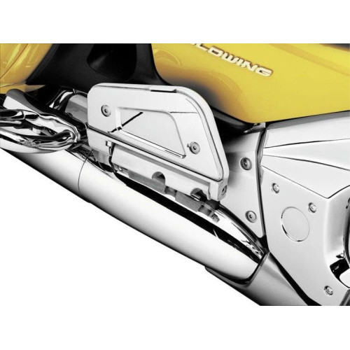 PartzBiz HD: 4412897-Kuryakyn 7015 Chrome Passenger Floorboard Covers 01-17 Honda GL1800 Gold Wing Foot Rest Mount Bezel Trim Accent Panel Applique Accessory 495509 16210470 1621-0470 PartzBiz HD: 4412897-Kuryakyn 7015 Chrome Passenger Floorboard Covers 01-17 Honda GL1800 Gold Wing Foot Rest Mount Bezel Trim Accent Panel Applique Accessory 495509 16210470 1621-0470