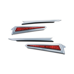 PartzBiz HD KA7170 - Kuryakyn 7170 Chrome Saddlebag Extensions Plug N Play Victory Cross Magnum 10-17 comfort best for controls leverage shorty audio dash batwing fairing LED dragger PartzBiz HD KA7170 - Kuryakyn 7170 Chrome Saddlebag Extensions Plug N Play Victory Cross Magnum 10-17 comfort best for controls leverage shorty audio dash batwing fairing LED dragger