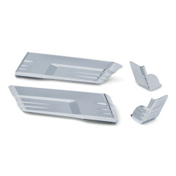 PartzBiz HD KA7190 - Kuryakyn 7190 Chrome Speedform Saddlebag Extensions 14-18 Harley Touring FLH/T 486936 PartzBiz HD KA7190 - Kuryakyn 7190 Chrome Speedform Saddlebag Extensions 14-18 Harley Touring FLH/T 486936