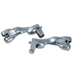PartzBiz HD KA7504 - Kuryakyn 7504 Chrome หมุดผู้โดยสารแบบปรับได้ Mounts Harley & Indian 93-Up PartzBiz HD KA7504 - Kuryakyn 7504 Chrome หมุดผู้โดยสารแบบปรับได้ Mounts Harley & Indian 93-Up