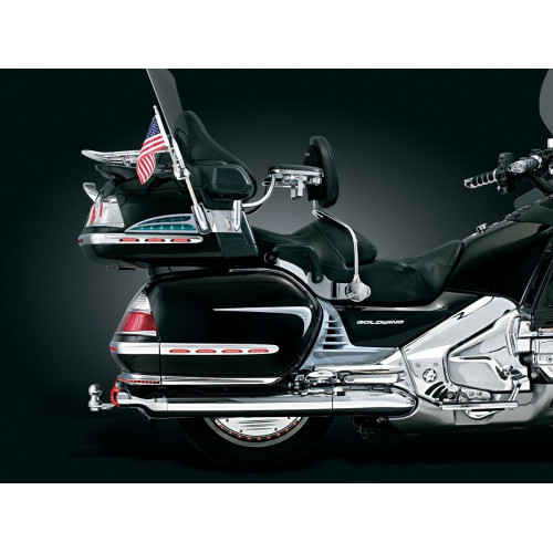 PartzBiz HD: 4412843-Kuryakyn 7506 ครอบข้างพื้นผู้โดยสารโครเมียม Honda Goldwing F6B