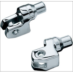PartzBiz HD KA8810 - Kuryakyn 8810 Chrome Tapered Peg Adapters สำหรับ Yamaha PartzBiz HD KA8810 - Kuryakyn 8810 Chrome Tapered Peg Adapters สำหรับ Yamaha