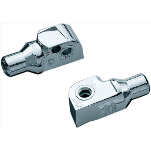 PartzBiz HD: 4412803-Kuryakyn 8811 Chrome Tapered Peg Adapters สำหรับ Yamaha
