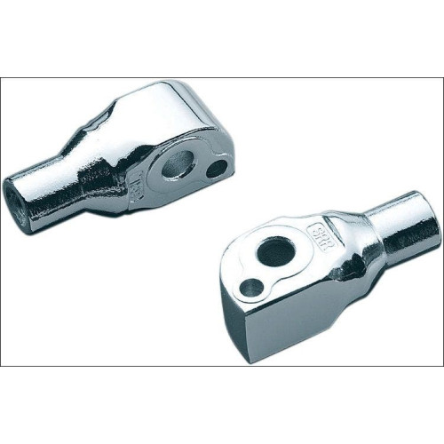 PartzBiz HD: 4412806-Kuryakyn 8821 Chrome Tapered Peg Adapters for Suzuki