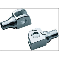 PartzBiz HD KA8830 - Kuryakyn 8830 Chrome Tapered Peg Adapters สำหรับ Kawasaki และ Suzuki PartzBiz HD KA8830 - Kuryakyn 8830 Chrome Tapered Peg Adapters สำหรับ Kawasaki และ Suzuki