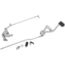 PartzBiz HD KA9064 - Kuryakyn 9064 Chrome ขยายการควบคุมไปข้างหน้าแบบยาว Harley Dyna 91-17 PartzBiz HD KA9064 - Kuryakyn 9064 Chrome ขยายการควบคุมไปข้างหน้าแบบยาว Harley Dyna 91-17