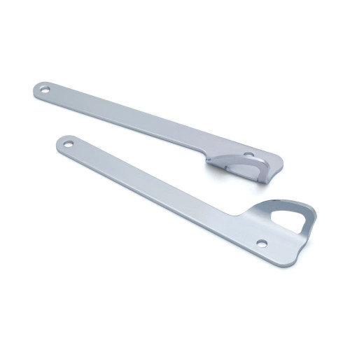 PartzBiz HD: 4412765-Kuryakyn 968 Chrome Custom Front Tie-Down Brackets Indian Chief Dark Horse Vintage