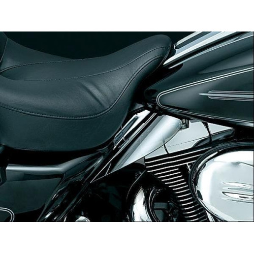 PartzBiz HD: 4412748-Kuryakyn แผ่นสะท้อนแสงควันอานโล่ตัวเบี่ยงความร้อนสำหรับ Harley FLH/T 09-19 | 1316 2009 2019 ทัวริ่ง electra road glide street king