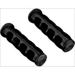 PartzBiz HD KA6380 - Kuryakyn Black ISO Grips for 75-15 Goldwing GL1800 without Heated Grips | 6380 PartzBiz HD KA6380 - Kuryakyn Black ISO Grips for 75-15 Goldwing GL1800 without Heated Grips | 6380