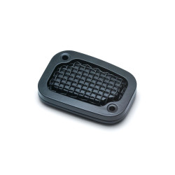 PartzBiz HD KA6533 - Kuryakyn ฝาครอบกระบอกสูบไฮดรอลิกตาข่ายสีดำ Kuryakyn สำหรับ Harley FLH 14-16 | 6533 PartzBiz HD KA6533 - Kuryakyn ฝาครอบกระบอกสูบไฮดรอลิกตาข่ายสีดำ Kuryakyn สำหรับ Harley FLH 14-16 | 6533