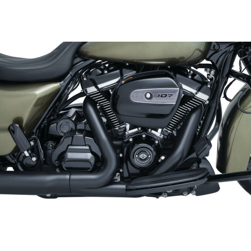 PartzBiz HD: 4412666-Kuryakyn Black Precision Transmission ฝาครอบด้านบนสำหรับ Harley Milwaukee M8 2017 6445