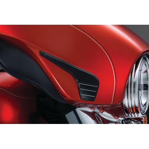 PartzBiz HD: 4412639-Kuryakyn Gloos Black Tri-Line Fairing Accents สำหรับ 14-15 Harley Touring & Trike 6972