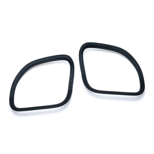 PartzBiz HD: 4412643-Kuryakyn Black Tri Line Speaker Grill Accents for Harley Road Glide FLTR 15-16 | 7386